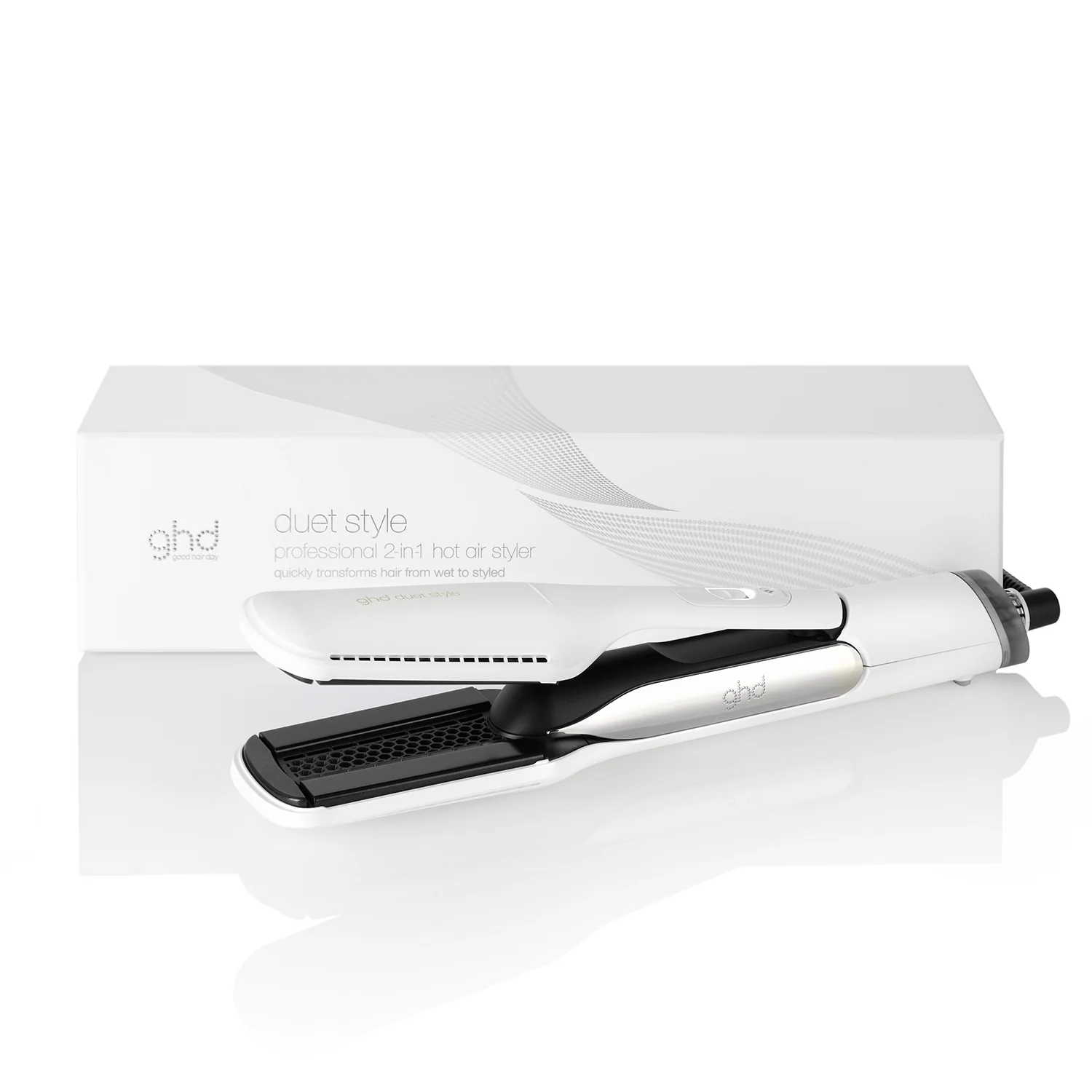 ghd Duet Style 2-in-1 Hot Air Styler in White - Image 3