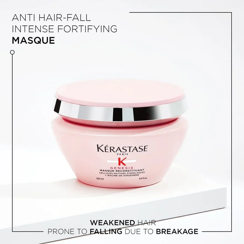 Kérastase Genesis Masque Reconstituant Nourishing & Fortifying Hair Mask 200ml - Image 3