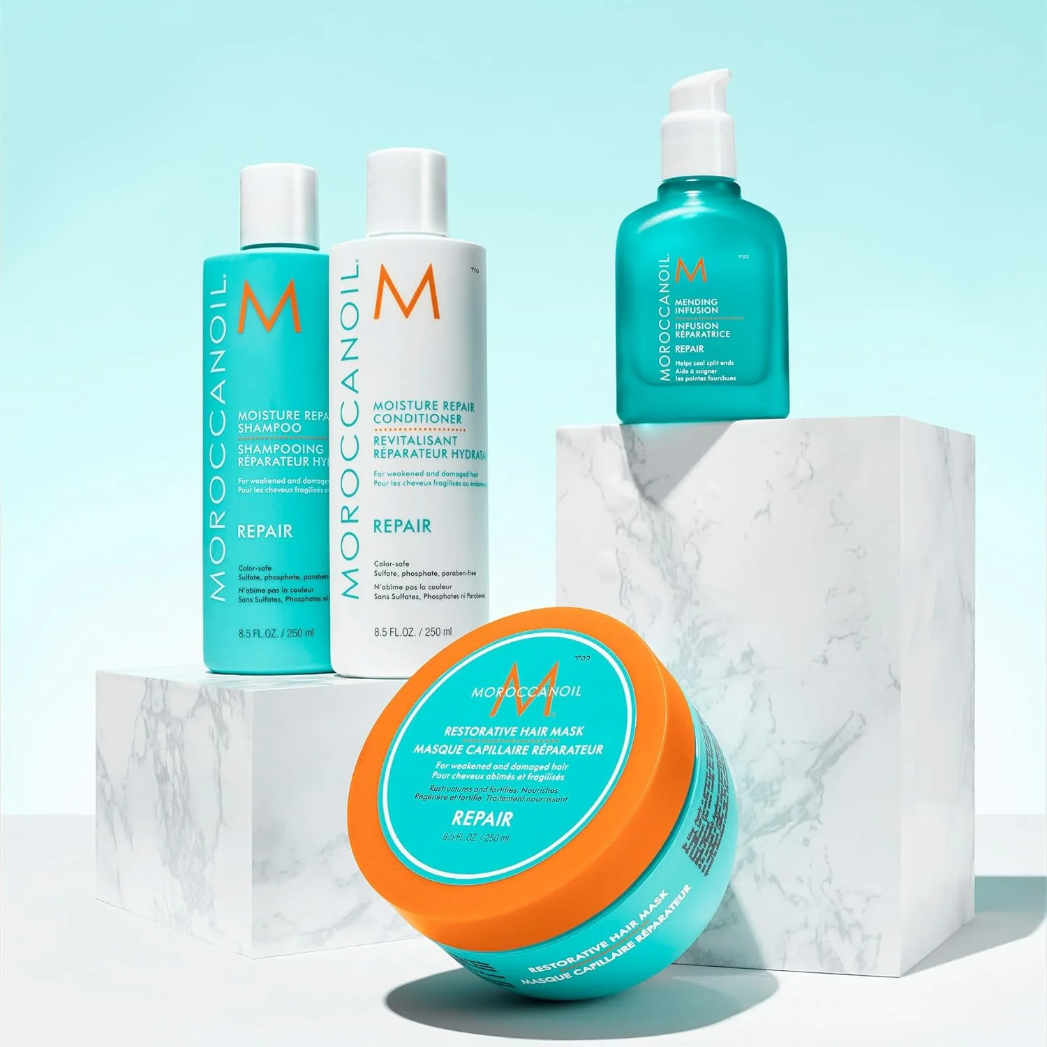 Moroccanoil Restorative Repair Hair Mask 250ml - Image 6